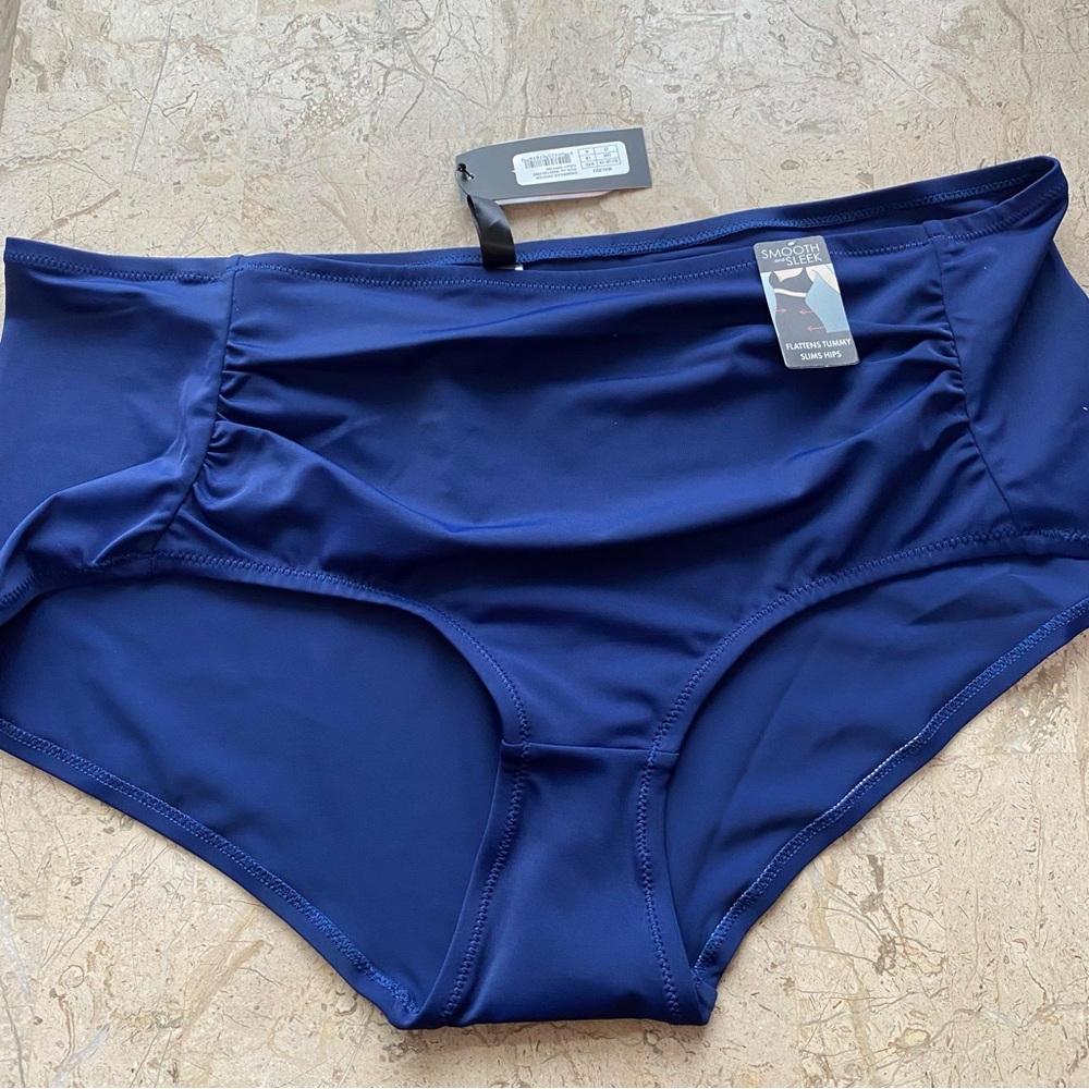 Swimwear Hipster Marie Meili Navy Size XXL 18 New